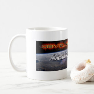 Dolphin Wars Devil Ray Coffee Cup Kaffeetasse