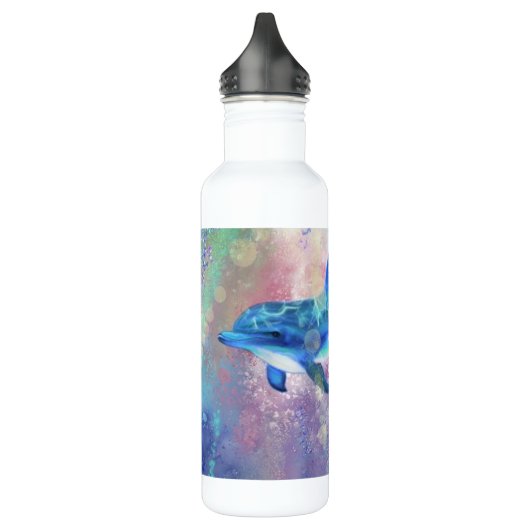 Dolphin Wasserflasche aus Edelstahl Edelstahlflasche (Links)