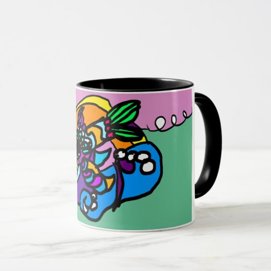 Dolphin wave  tasse (VorderseiteRechts)