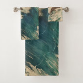 Dolphin Waves Badhandtuch Set (Insitu)