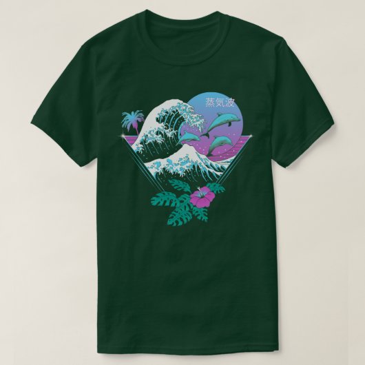Dolphin Waves T-Shirt (Design vorne)