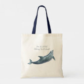 Dolphin Wedding Welcome Bags Tragetasche (Rückseite)