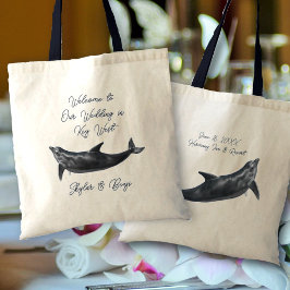Dolphin Wedding Welcome Bags Tragetasche