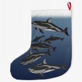Dolphin Weihnachten Strumpf Personalisierte Dolphi Großer Weihnachtsstrumpf (Rückseite)