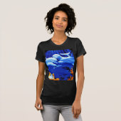 Dolphin-Welt T-Shirt (Vorne ganz)