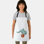 Dolphin with Basketball Schürze (Insitu)