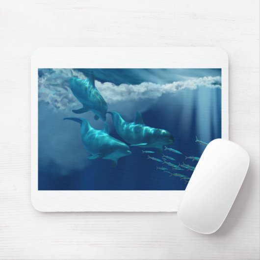 DOLPHIN WORLD Mousepad (Mit Mouse)