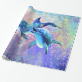 Dolphin Wrapping Paper Geschenk Geschenkpapier (Ungerollt)