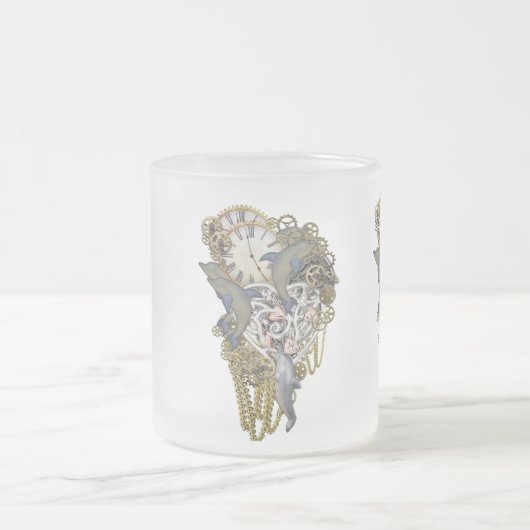 Dolphin-Zeit Mattglastasse (Mittel)