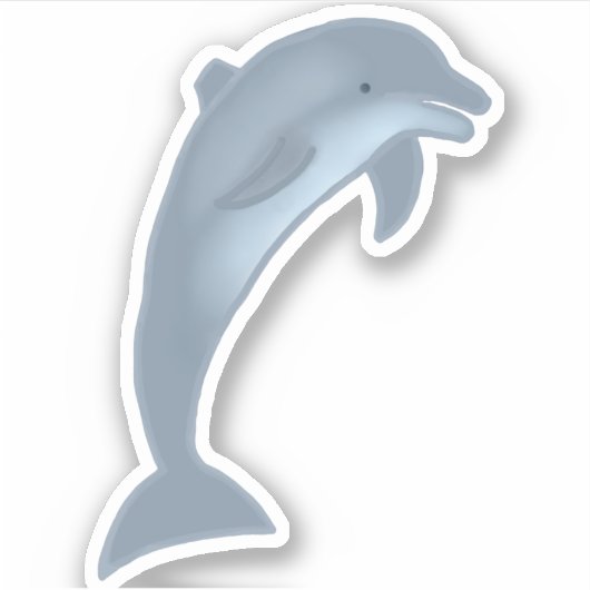 Dolphine Aufkleber (Vorderseite)