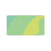 DOLPHINEN DANKEN Drucken Sie Ihr eigenes Etikett Adressaufkleber (Vorne)