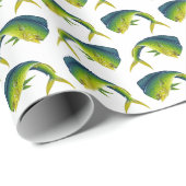 Dolphinfish-Packpapier Geschenkpapier (Rolleneckpunkt)