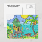 Dolphinos-Postkarte Postkarte (Vorne/Hinten)