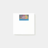 Dolphins Against a Galaxy Sky Post-it Klebezettel (Vorderseite)
