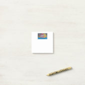 Dolphins Against a Galaxy Sky Post-it Klebezettel (Auf Schreibtisch)