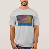Dolphins Against a Galaxy Sky T-Shirt (Vorderseite)