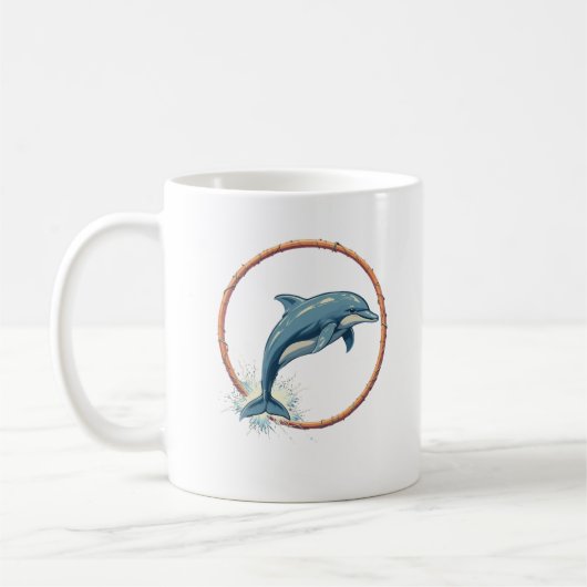 Dolphin's Aqua Stunts Kaffeetasse (Links)