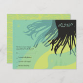 DOLPHINS Bat Mitzvah Replik Card RSVP Karte (Vorne/Hinten)
