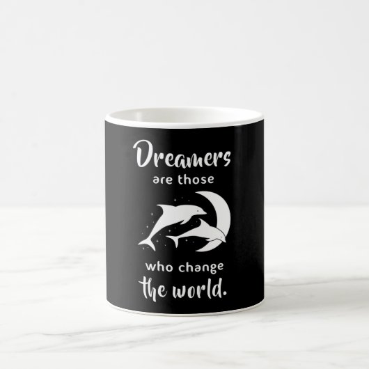 Dolphins Dolphin Sea Fish Animal Ocean Gift Idea Kaffeetasse (Mittel)