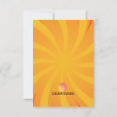 Dolphins Geburtstagskarte Einladung (Rückseite)