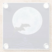 Dolphins Glasuntersetzer (Rückseite)