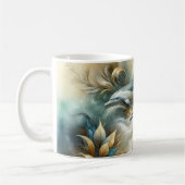Dolphins Golden Botanical Dreamscape Kaffeetasse (Links)