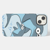 Dolphins iPhone Hülle (Rückseite (Horizontal))