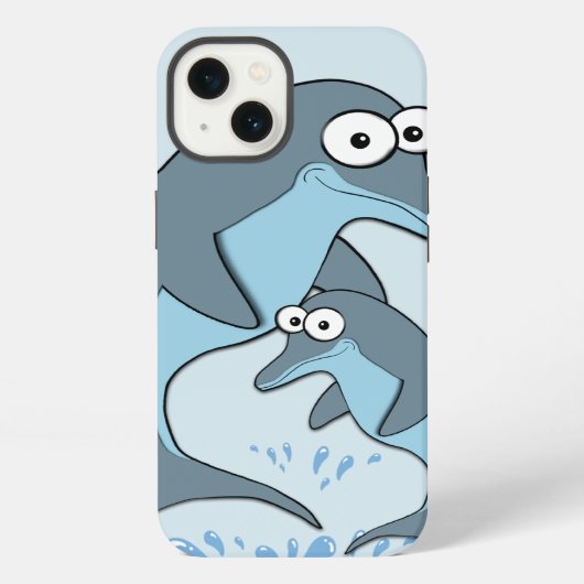 Dolphins iPhone Hülle (Rückseite)