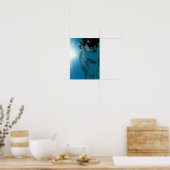 Dolphins Kiss Poster (Küche)