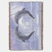 Dolphins Kisses Decke (Vorderseite Vertikal)