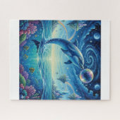 Dolphin's Leap into a Dream Puzzle (Horizontal)