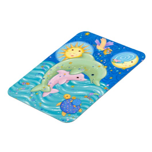 Dolphins Play Magnet (Linke Seite)