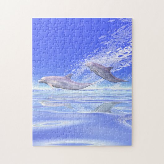 Dolphins Racing Puzzle (Vertikal)