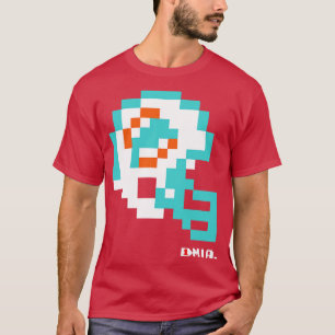 Dolphins Tecmo Bowl Helm T-Shirt