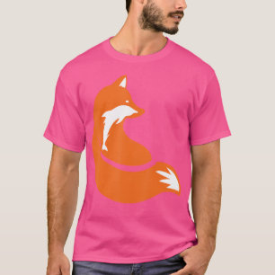 Dolphox Optische Täuschung Sarkastischer Animalism T-Shirt