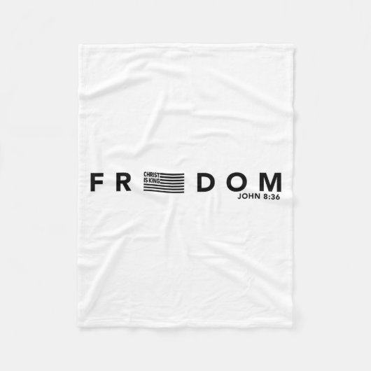 Dom American Flag Christ Is King Sets You Design  Fleecedecke (Vorderseite)