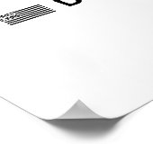 Dom American Flag Christ Is King Sets You Design  Poster (Ecke)