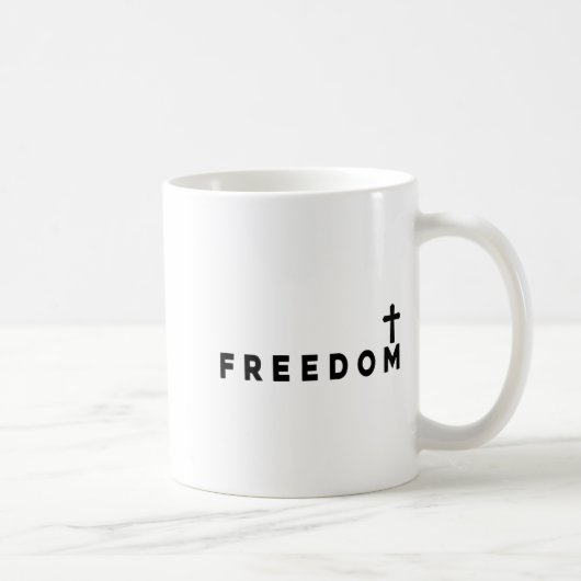 Dom Christian Cross Patriotic Kaffeetasse (Rechts)