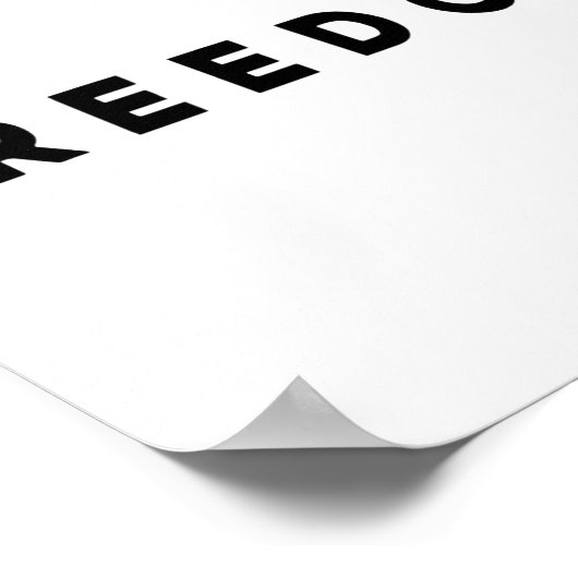 Dom Christian Cross Patriotic Poster (Ecke)