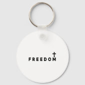 Dom Christian Cross Patriotic Schlüsselanhänger (Vorderseite)