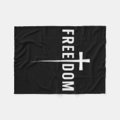 Dom Cross  Fleecedecke (Vorderseite (Horizontal))