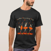 Dom Democracy Truth Skeleton Dancing Halloween T-Shirt (Vorderseite)