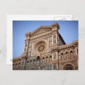 Dom, Florenz, Italien 2 Postkarte (Vorne/Hinten)