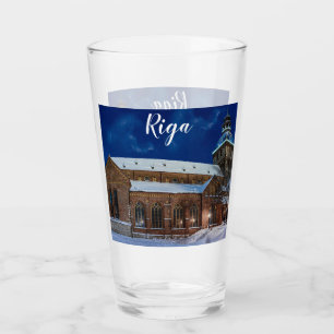 Dom Kathedrale am Kuppelplatz in Riga, Lettland Glas