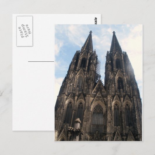 Dom (Koln) II Postkarte (Vorne/Hinten)