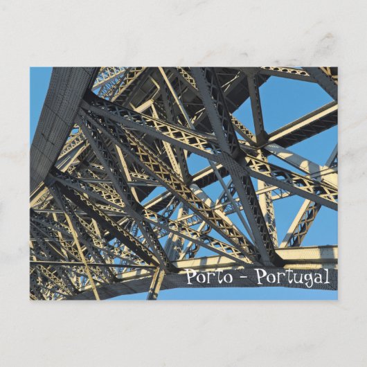 Dom Luis Bridge in Porto. Portugal Postkarte (Vorderseite)