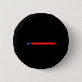 Dom Minimalist Black Text Modern Style  Button (Vorderseite)