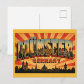 Dom Münster Deutschland Postkarte (Vorne/Hinten)