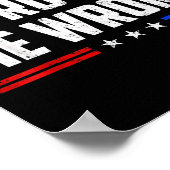 Dom Prove Me Wrong Funny Jokes Men Women Boys Girl Poster (Ecke)