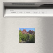 Dom Rock and Stream in Sedona Arizona Magnet (In Situ (Geschirrspüler))